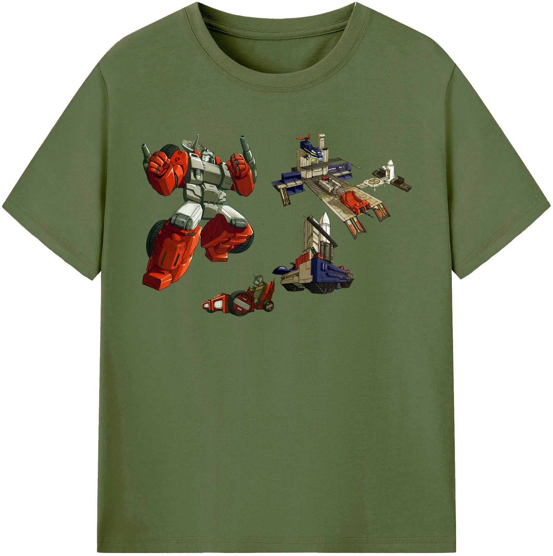 （画像用）  綿100％半袖Tシャツ（フロントプリント）